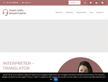 Tablet Screenshot of emanuela-cardetta.com